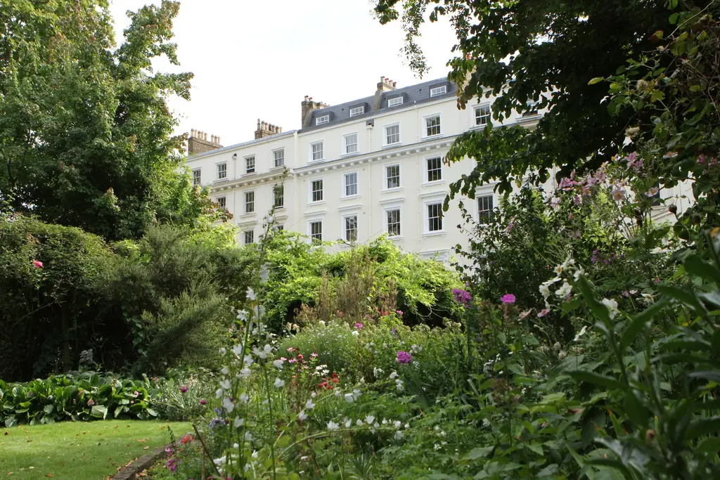 Exterior of Eccleston Square Hotel in Pimlico, London