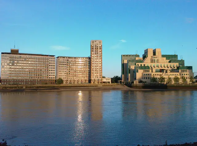 Albert Embankment beside the Thames, near Hyatt Regency London Albert Embankment