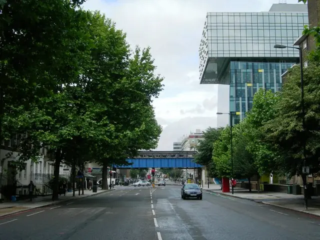 Blackfriars Road in Southwark, near Novotel London Blackfriars