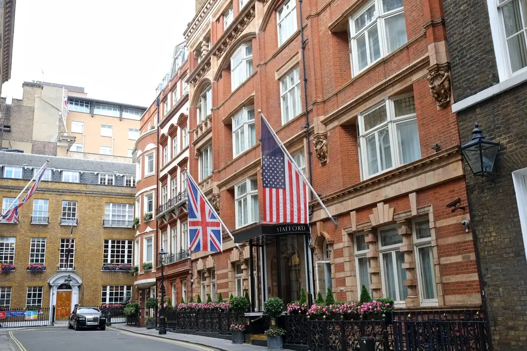 The Stafford Hotel on St James's Place, London