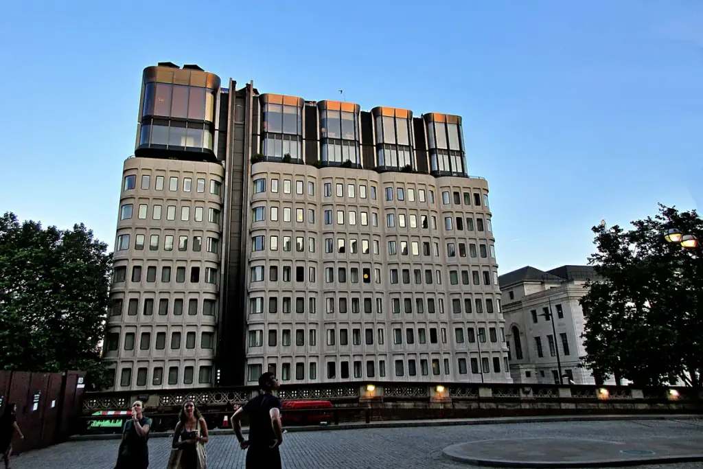 Exterior of The Standard London hotel near King's Cross