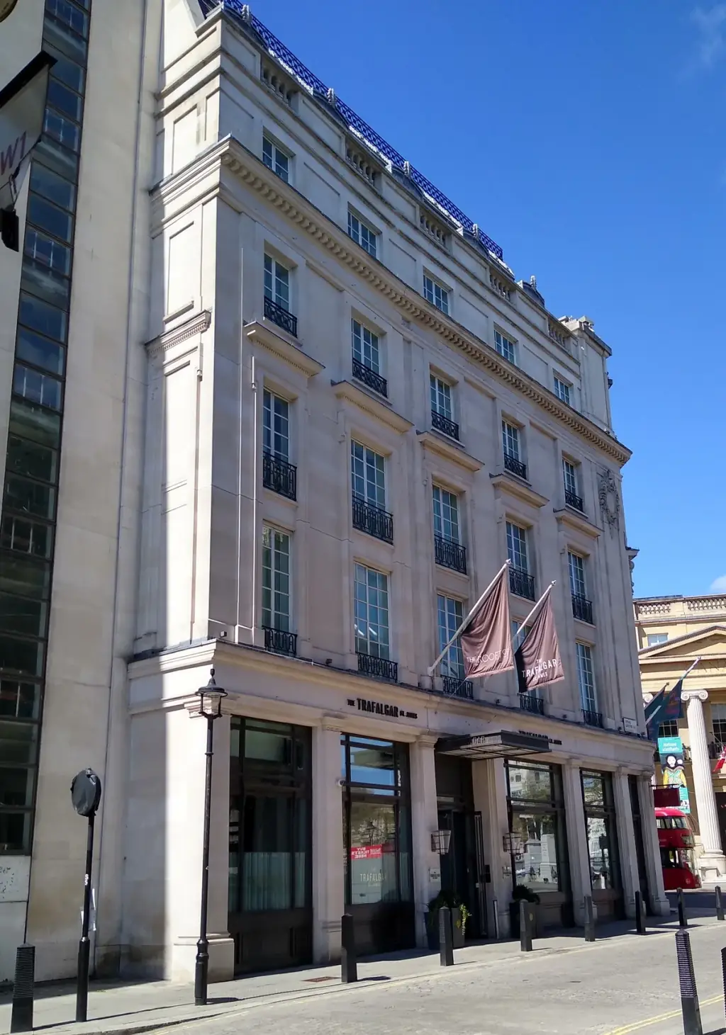 Exterior of The Trafalgar St. James hotel in central London